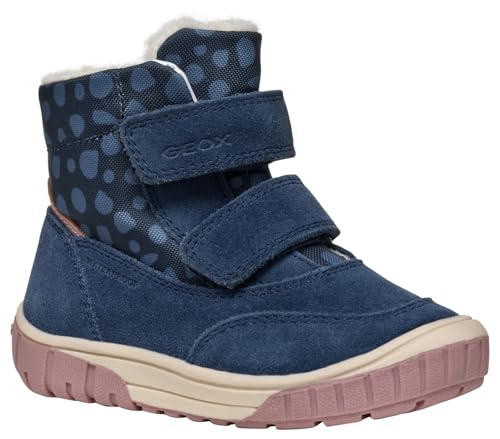 Geox Baby-Mädchen B OMAR Girl WPF B Ankle Boot, Navy, 23 EU von Geox