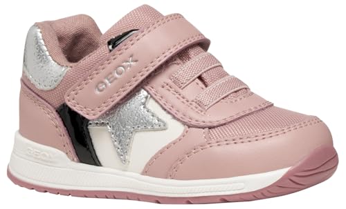 Geox Baby-Mädchen B RISHON Girl First Walker Shoe, Old Rose/Black, 20 EU Geox Baby-Mädchen B RISHON Girl First Walker Shoe, Old Rose/Black, 20 EU von Geox