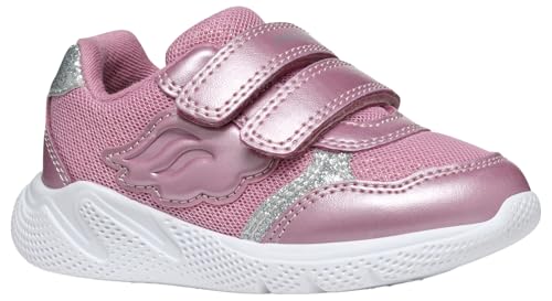 Geox Baby - Mädchen B Sprintye Girl C Sneaker, Pink, 22 EU von Geox