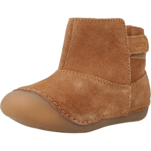 Geox Baby - Mädchen B Tutim Sneaker, Braun, 22 EU von Geox