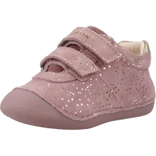 Geox Baby - Mädchen B Tutim Sneaker, Pink, 21 EU von Geox