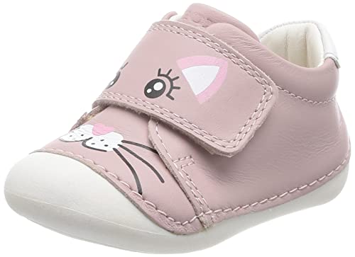Geox Baby-Mädchen B TUTIM First Walker Shoe, Old Rose, 18 EU von Geox
