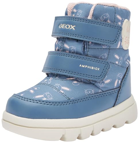 Geox Baby-Mädchen B WILLABOOM Girl B A Ankle Boot, AVIO, 21 EU von Geox