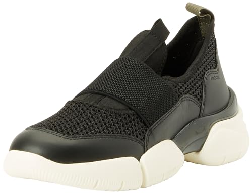 Geox D ADACTER W B Sneaker, Black, 40 EU von Geox