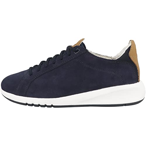 Geox D AERANTIS Sneaker, Navy/Camel, 36 EU von Geox