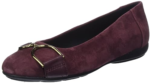 Geox D ANNYTAH B Ballet Flat, Bordeaux, 40 EU von Geox