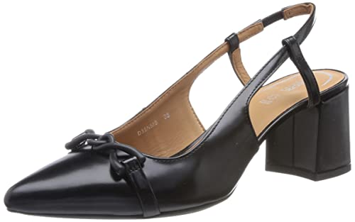 Geox D BIGLIANA Pump, Black, 40 EU von Geox