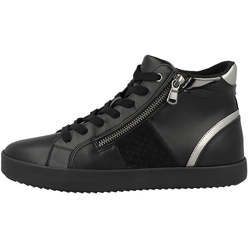 Geox D BLOMIEE D Sneaker, Black, 39 EU von Geox
