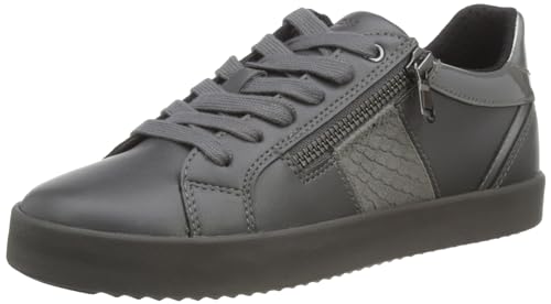 Geox D BLOMIEE E Sneaker, DK Grey, 35 EU von Geox