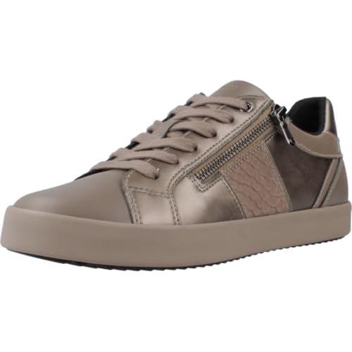 Geox D BLOMIEE E Sneaker, DK Taupe, 36 EU von Geox