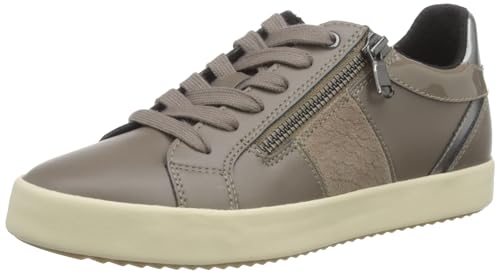 Geox D BLOMIEE E Sneaker, DK Taupe, 38 EU von Geox