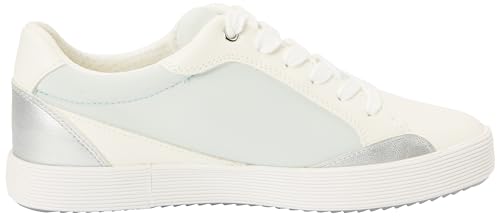 Geox D BLOMIEE E Sneaker, LT Blue/Optic White, 40 EU von Geox