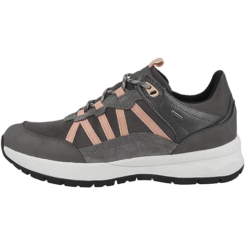 Geox D BRAIES B ABX B Sneaker, Anthracite, 38 EU von Geox