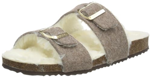 Geox D BRIONIA A Slipper, DK Taupe, 36 EU Geox D BRIONIA A Slipper, DK Taupe, 36 EU von Geox