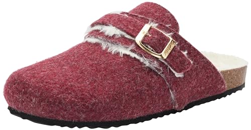 Geox D BRIONIA B Slipper, DK Burgundy, 38 EU von Geox