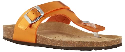 Geox D BRIONIA K Flip-Flop, ORANGE, 40 EU von Geox