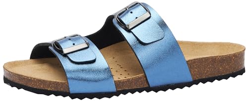 Geox D BRIONIA L Flat Sandal, AVIO, 36 EU von Geox