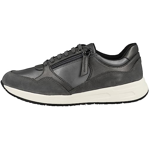 Geox D BULMYA B Sneaker, DK Stone, 39 EU von Geox