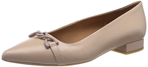 Geox D CHARYSSA Ballet Flat, Nude, 35 EU von Geox