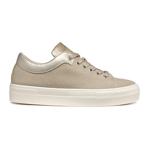 Geox D CLAUDIN A Sneaker, BEIGE, 38 EU von Geox