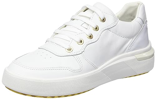 Geox D DALYLA A Sneaker, White, 36 EU von Geox