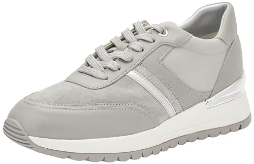 Geox D DESYA A Sneaker, LT Grey, 40 EU von Geox