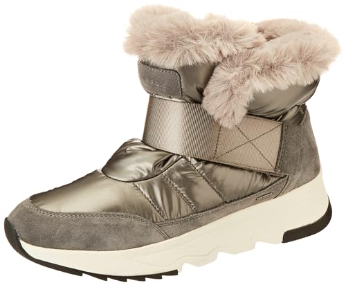 Geox D FALENA B ABX Ankle Boot, DK Grey, 38 EU von Geox