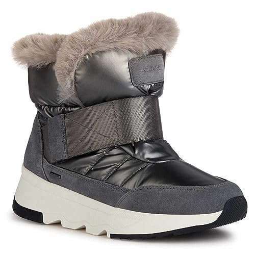 Geox D FALENA B ABX Ankle Boot, DK Grey, 41 EU von Geox