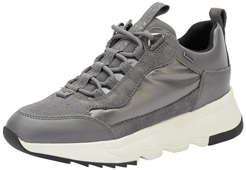Geox D FALENA B ABX C Sneaker, DK Stone, 40 EU Geox D FALENA B ABX C Sneaker, DK Stone, 40 EU von Geox