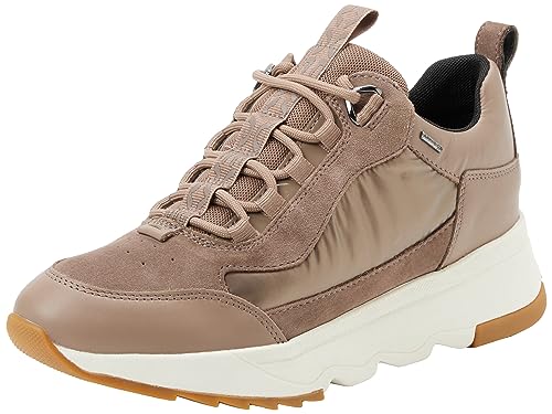 Geox D FALENA B ABX C Sneaker, DK Taupe, 40 EU von Geox