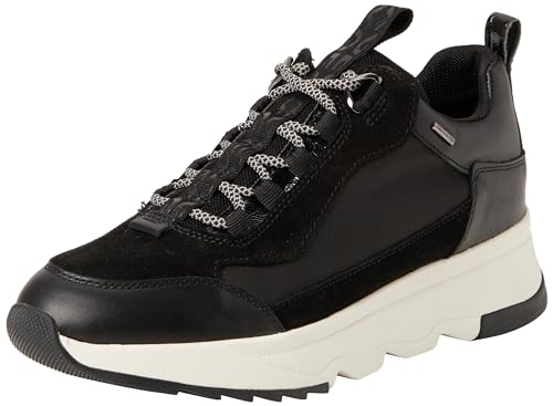 Geox Mädchen D Falena B ABX Sneaker, Schwarz, 41 EU Geox Mädchen D Falena B ABX Sneaker, Schwarz, 41 EU von Geox
