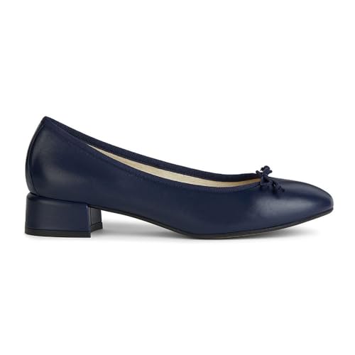 Geox D FLORETIA A Ballet Flat, Navy, 40 EU von Geox