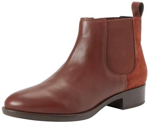 Geox D Felicity Ankle Boot, Brown, 35 EU von Geox