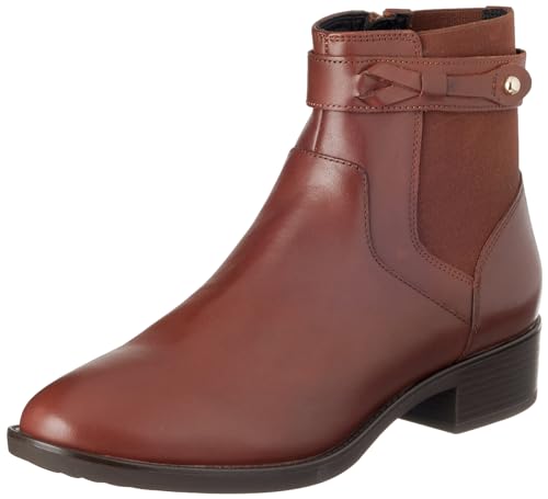 Geox D Felicity Ankle Boot, Brown, 37.5 EU von Geox