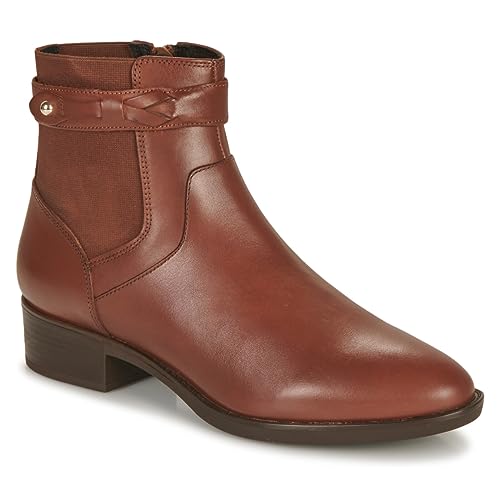 Geox D Felicity Ankle Boot, Brown, 37.5 EU von Geox