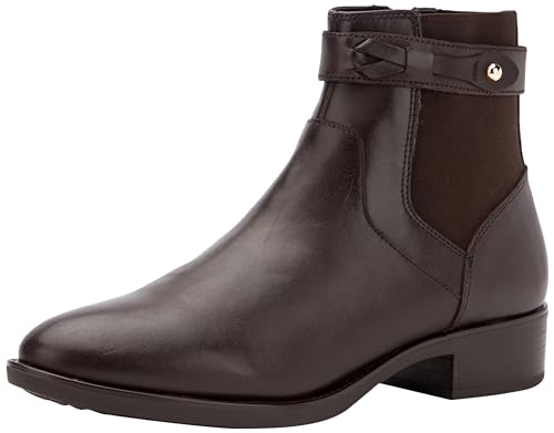 Geox D Felicity Ankle Boot, Coffee, 37.5 EU von Geox