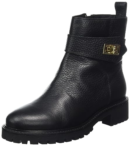 Geox D HOARA Ankle Boot, Black, 38 EU von Geox