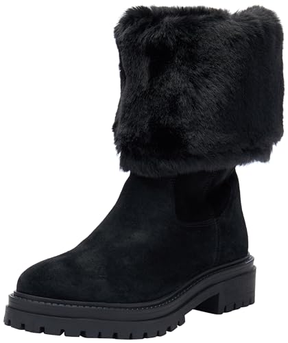 Geox D IRIDEA Ankle Boot, Black, 39 EU von Geox