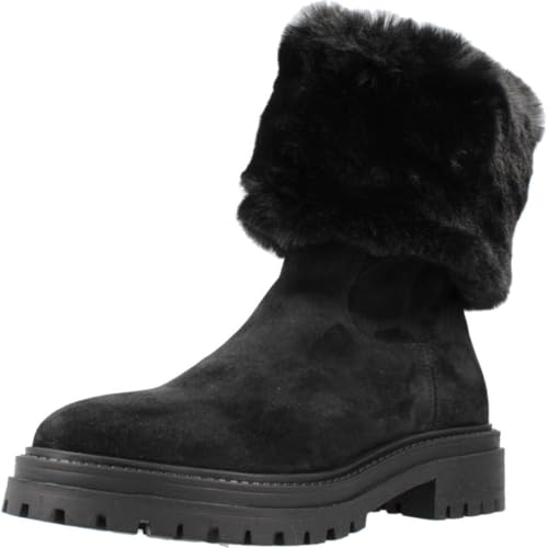 Geox D IRIDEA Ankle Boot, Black, 39 EU von Geox