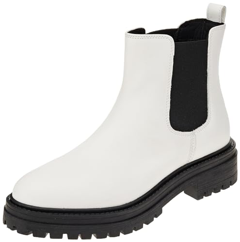 Geox D IRIDEA Ankle Boot, White, 39 EU von Geox