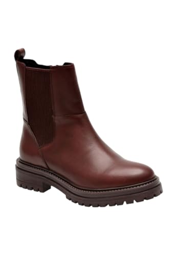 Geox D IRIDEA Ankle Boot, Wine, 36 EU von Geox