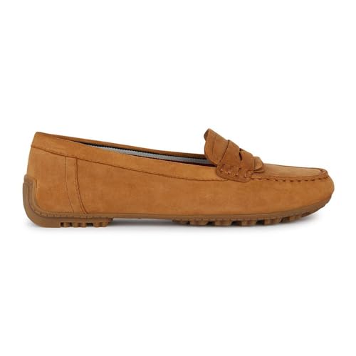 Geox D KOSMOPOLIS + Grip Moccasin, Cognac, 39 EU von Geox