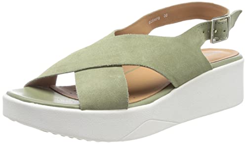 Geox D LAUDARA Sandal, Pistachio, 36 EU von Geox