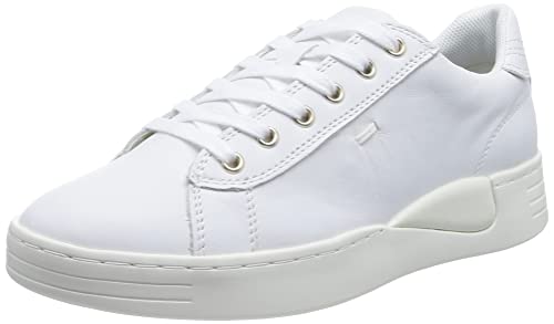 Geox D LAURESSA Sneaker, White, 41 EU von Geox