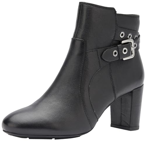 Geox D LOISIA Ankle Boot, Black, 39.5 EU von Geox