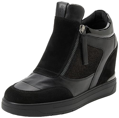 Geox D MAURICA A Sneaker, Black, 39 EU von Geox