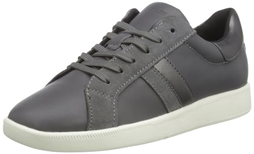 Geox D MELEDA B Sneaker, DK Stone/Gun, 36 EU von Geox