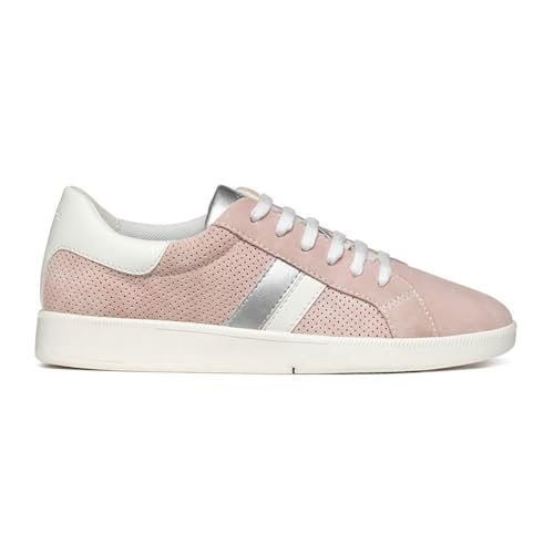 Geox Mädchen D Meleda B Sneaker, Lt Rose Optic White, 36 EU von Geox