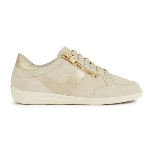 Geox Damen D Myria B Sneaker, Lt Sand, 38 EU von Geox