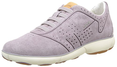 Geox D Nebula D, Mädchen Low-Top Sneakers, Violett C8020, 35 EU von Geox